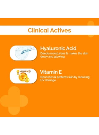 جل واقي شمس هيدروكسي 1% SPF 50، PA++++، خفيف الوزن، بدون أثر أبيض للحماية من الأشعة فوق البنفسجية والأشعة الزرقاء للبشرة الدهنية، الجافة، المعرضة لحب الشباب - 80 جرام - view 4