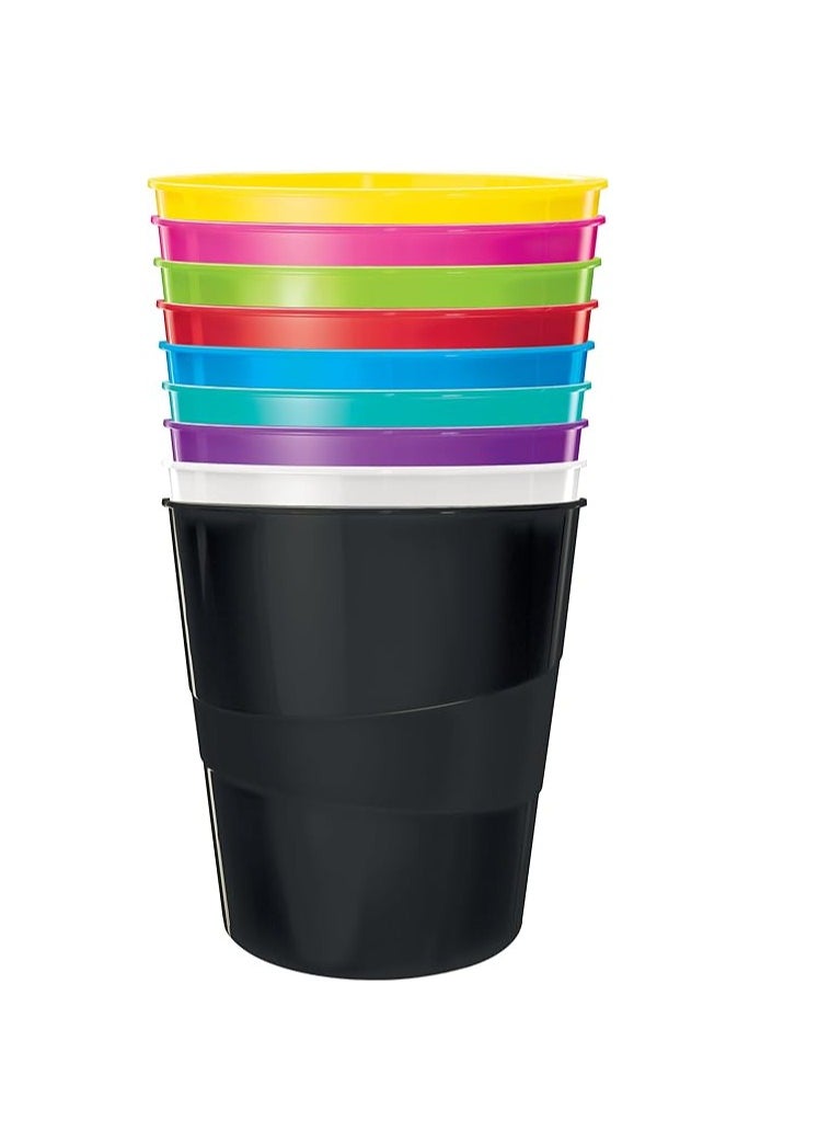 LEITZ Leitz 15 Litre Waste Bin, Plastic, Wow Range, Metallic Blue  - Image 3