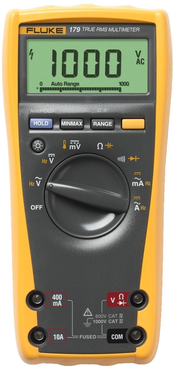 Digital Multimeter 50 MOhms 1000V 10A