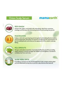 Mamaearth Mamaearth Onion Scalp Serum With Onion Oil and Niacinamide | For Healthy Hair Growth | 50ml  - Image 5