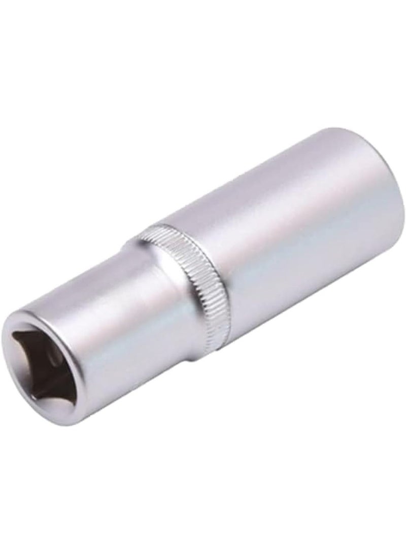 22mm Deep Socket Wrench, 1/2 Inch Drive, 6 Point Chrome Vanadium Steel Socket for Ratchet, Breaker Bar, Automotive Repair and Workshop Use - Image 2