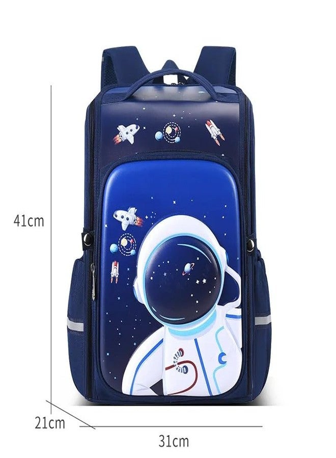 TS WITH TECHSUN School Backpack for Kids with Spine Protection, Primary Nursery Bag For Boys & Girls, Shoulder Tuition Bags For Kids Birthday Gift, Casual Backpack, 20L (Astronaut School Backpack) - Image 3