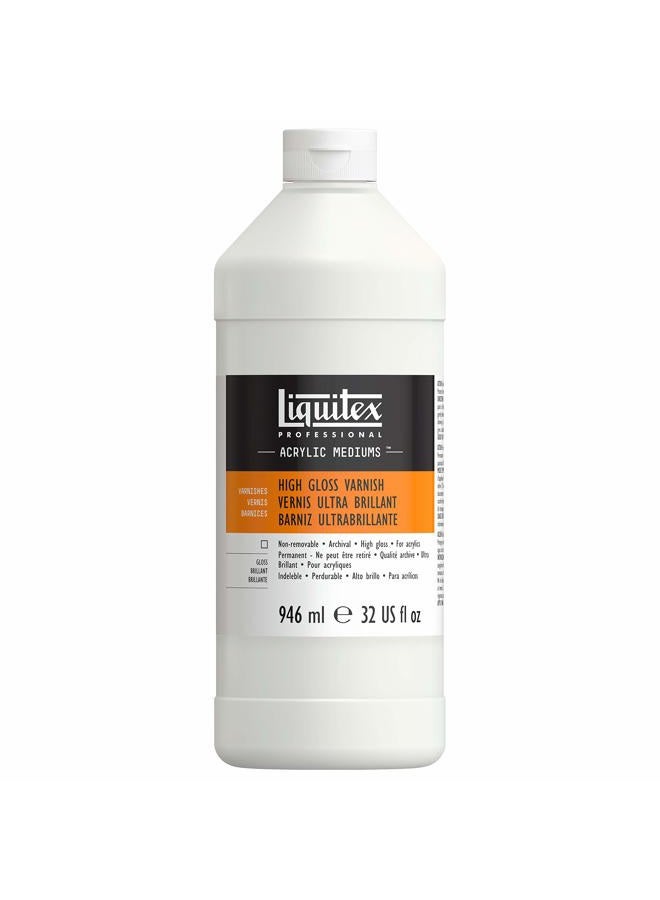 Liquitex ورنيش لامع احترافي، 946 مل (32 أونصة) - Image 1