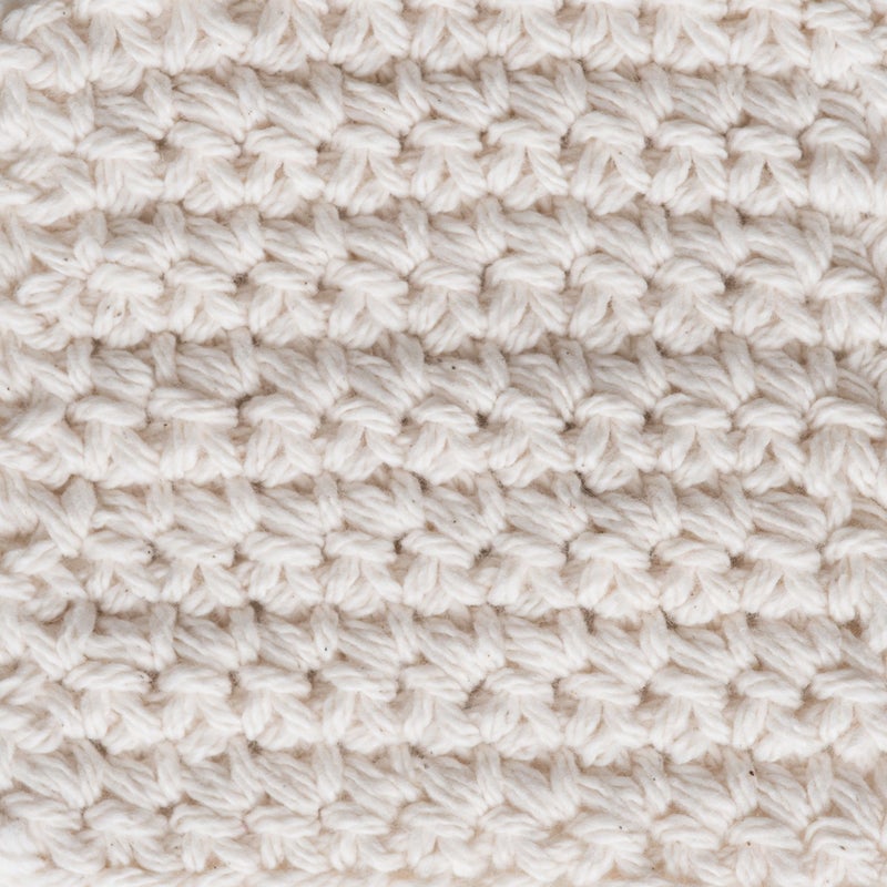 Lily Sugar 'N Cream The Original Solid Yarn, 2.5oz, Medium 4 Gauge, 100% Cotton - Ecru - Machine Wash & Dry - Image 3