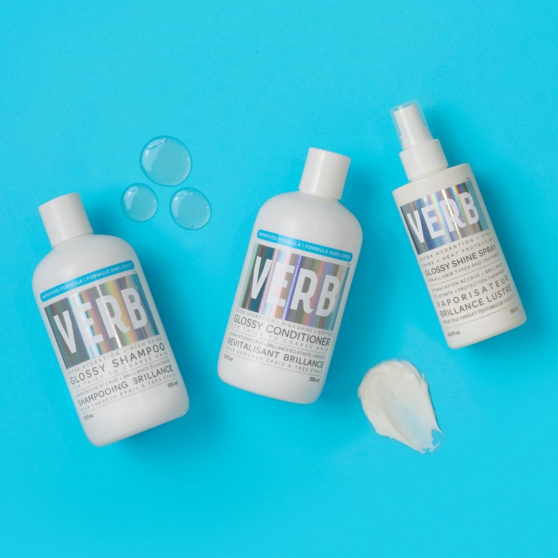 VERB Glossy Shampoo, 12 fl oz â€“ Cleanses + Adds High Shine for Thick to Coarse Hair â€“ Vegan, No Parabens or Harmful Sulfates - Image 5