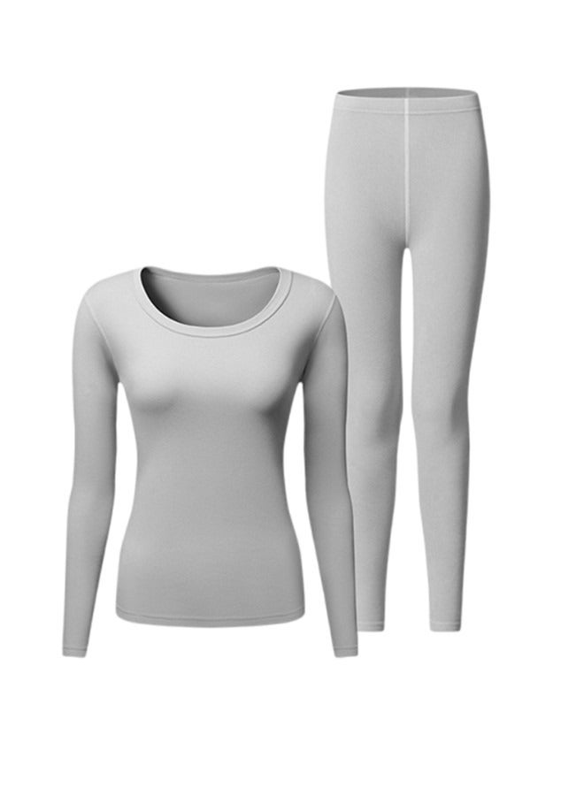 Thermal Underwear Women Ultra-Soft Long Johns Set Base Layer Skiing Winter Warm Top & Bottom - Image 1