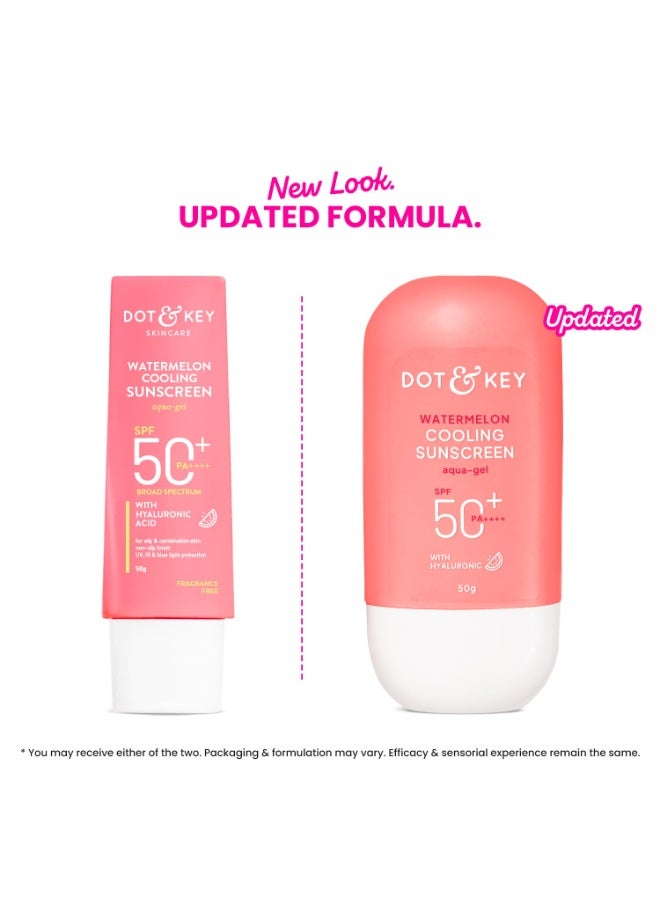 Dot & Key Watermelon Hyaluronic Cooling Sunscreen SPF 50 PA+++ 30g - Image 4