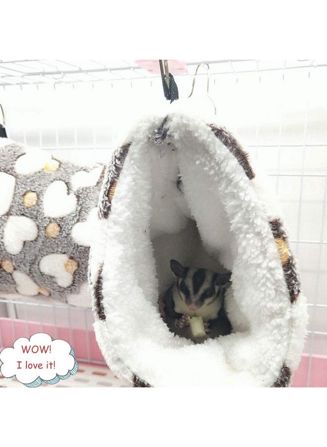 Oncpcare Hanging Tunnel for Small Animals, Hanging Hamster Toys, Sugar Glider Hammock Cage Accessories Bedding for Chinchilla Ferret Squirrel Guinea Pig Rat Playing Sleeping - Image 5