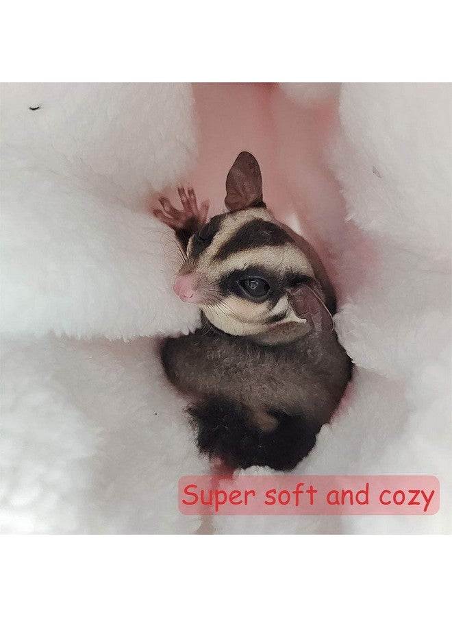 Oncpcare Hanging Tunnel for Small Animals, Hanging Hamster Toys, Sugar Glider Hammock Cage Accessories Bedding for Chinchilla Ferret Squirrel Guinea Pig Rat Playing Sleeping - Image 4