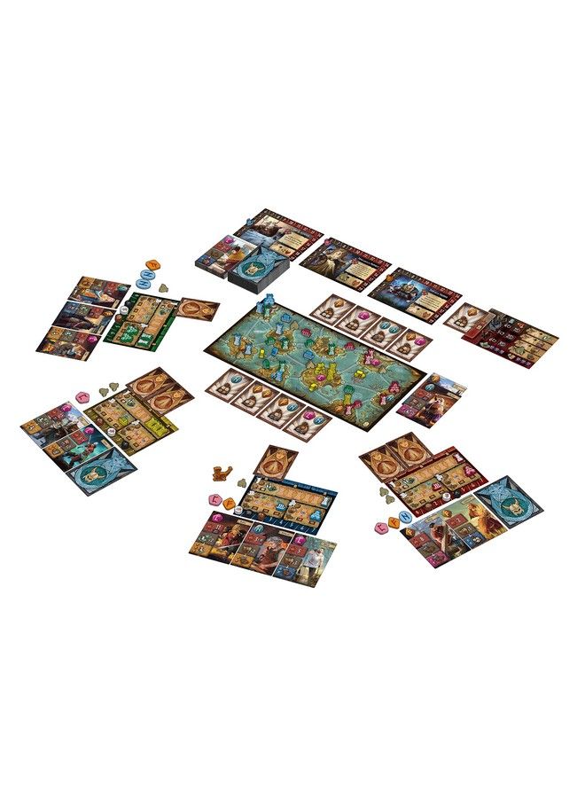 Gamelyn Games لعبة Gamelyn Tiny Epic Vikings سريعة اللعب 14 لاعبًا أول ألعاب حربية إستراتيجية ثلاثية الطي للبالغين مكونات خشبية مع قوارب المستوطنين والمعابد ؛ اجمع حجر الرونية لتحقيق النصر - Image 3