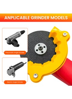 Serplex Serplex Multi Drill Bits Sharpener Attachment Tool for Electric Disc Cutter Electric Angle Grinder Attachment for Sharpening Drill Bits Universal Drill Bits Sharpening Tool for 412mm Dia Drill Bits  - Image 3