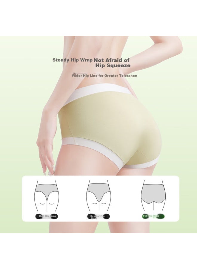 Youngyell Women's Underwear Women's Summer Thin Seamless Modal Plus Size Girls 10a Disposable Antibacterial Mid-rise Gift Box - Image 4