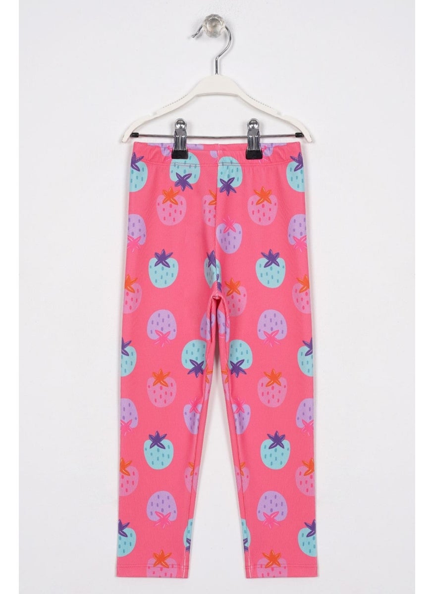WEWE 524004 Girl 3-7 Years Old Patterned Tights  - Image 1
