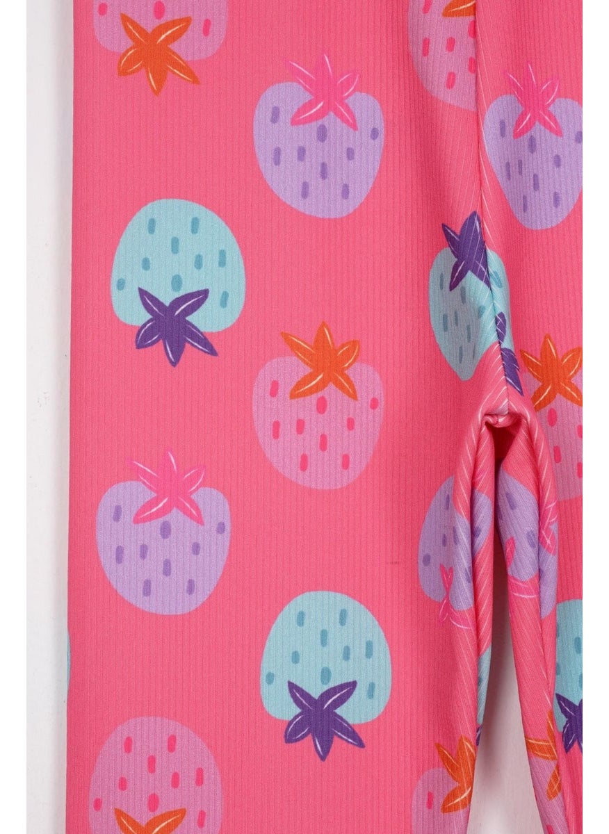 WEWE 524004 Girl 3-7 Years Old Patterned Tights  - Image 2