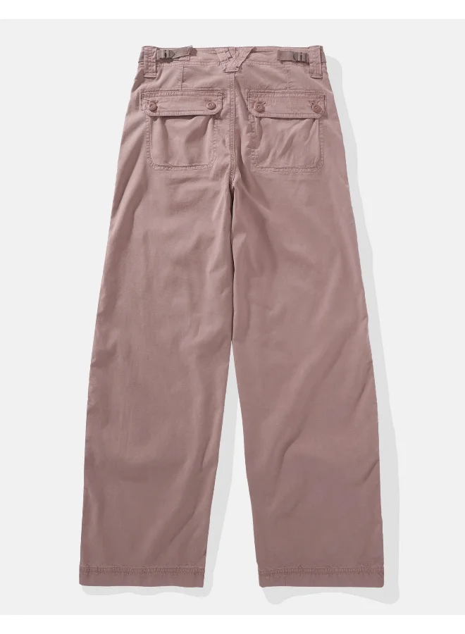 American Eagle Dreamy Drape High-Waisted Baggy Wide-Leg Pants