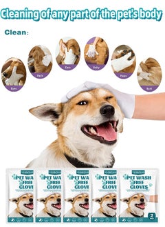 10pcs Disposable Pet Cleaning Deodorizing Bath Wipes for Dogs and Cats Puppy Kitten Grooming Wet Wipes Gloves to Nourish and Smooth Fur Daily Care Outdoor Travel No Rinse - pzsku/ZAB2ED0F8439211C4E578Z/45/_/1697437695/2ad5d52e-197f-493f-84ff-7832073ddbad