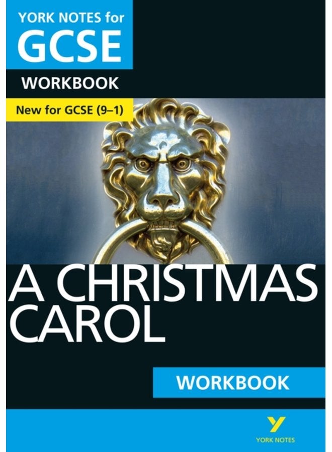 A Christmas Carol York Notes for GCSE Workbook the ideal way to catch up test your knowledge and feel ready for and 2023 and 2024 exams and assessments - Paperback
