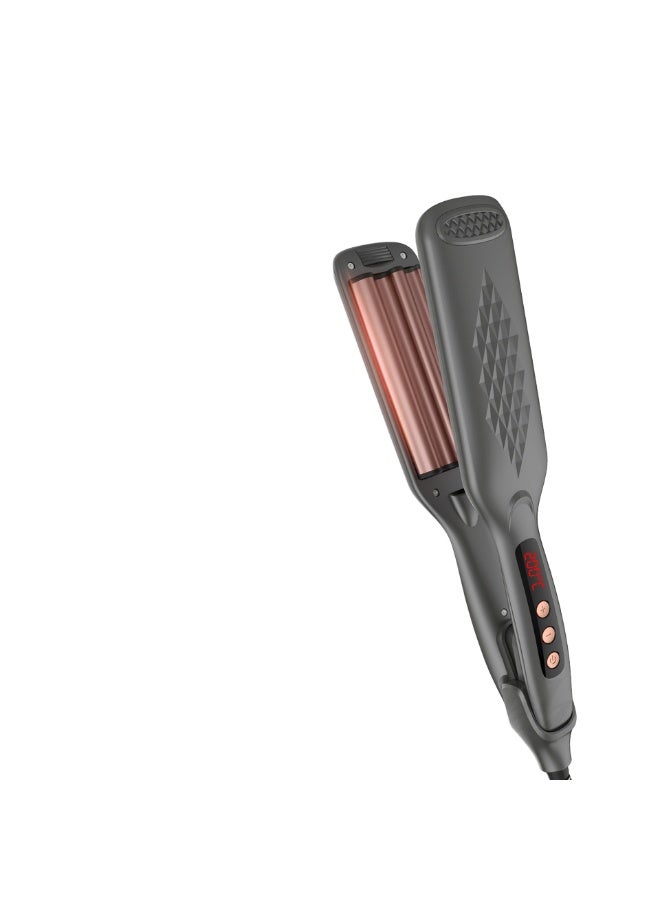 Denx DX1392 4 in 1 Hair Styling Tool Multi-Function Straightener – Adjustable Temperature, Quick Heat, Ceramic Plates for Curling, Straightening & Volume Styling - Image 1