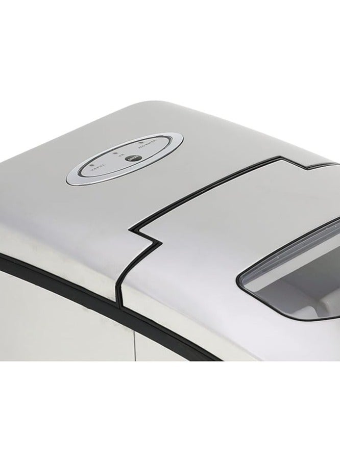 بيرغن صانع الثلج ستانلس ستيل بمؤشر LED من بيرجن ZB-18 SS - فضي - Image 4