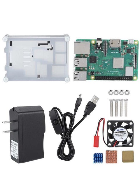 Raspberry Pi 3 Model B+ B Plus Quad Core 1.4GHz 64bit CPU Wifi & Bluetooth Starter Advanced Kit