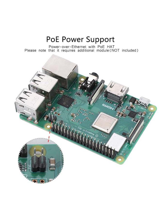 Raspberry Pi 3 Model B+ B Plus Quad Core 1.4GHz 64bit CPU Wifi & Bluetooth Starter Advanced Kit