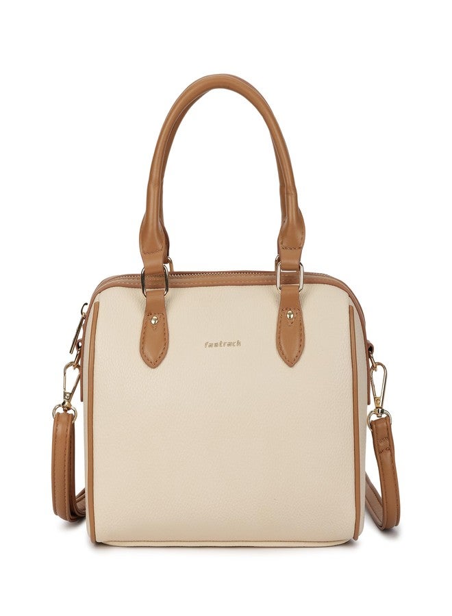 Fastrack Swirl Satchel | Women’s Faux-Leather Satchel| Dual Carry Handles, Adjustable Strap & Spacious Main Compartment - Image 5