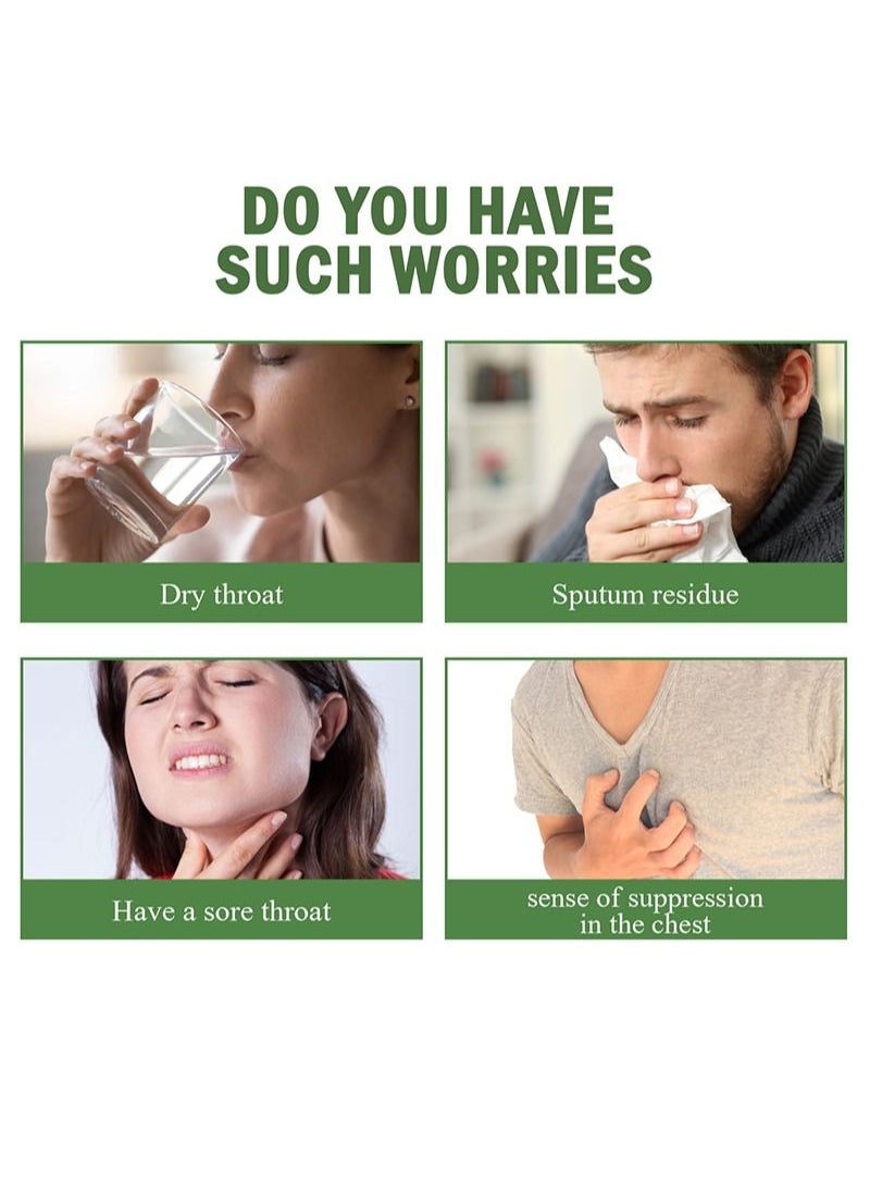 SOUTH MOON - Dendrobium and Mullein Extract Herbal Drop，Fragrant Tree and Mulleel Extract - Powerful Lung Support and Clean Breathing, Herbal Lung Health Serum, Root Mullein Extract Herbaceous - Image 1