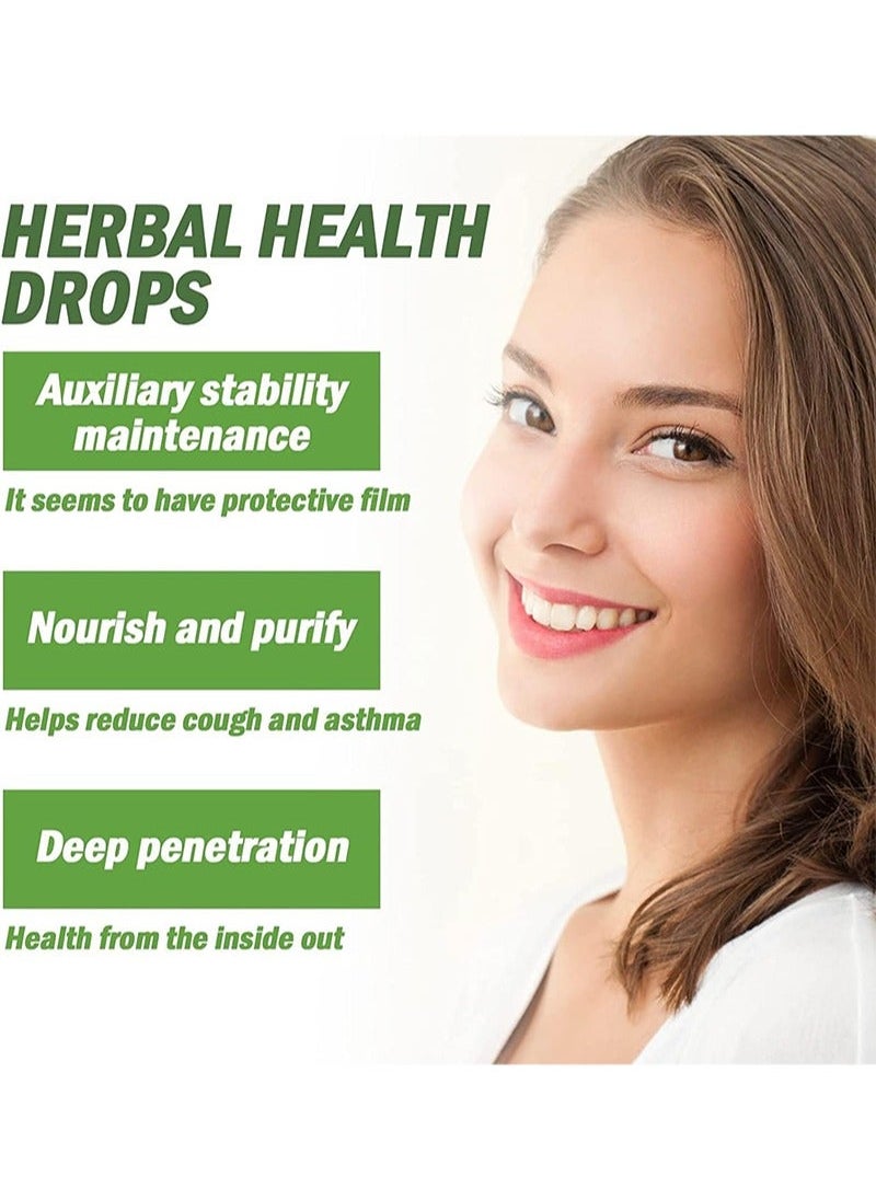 SOUTH MOON - Dendrobium and Mullein Extract Herbal Drop，Fragrant Tree and Mulleel Extract - Powerful Lung Support and Clean Breathing, Herbal Lung Health Serum, Root Mullein Extract Herbaceous - Image 1