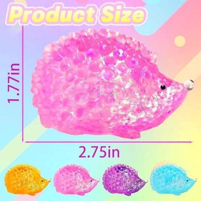 EVDERS 1Pcs Hedgehog Squishy Sugar Ball, Slow Rise Stress Relief Toy for Kids - Image 4