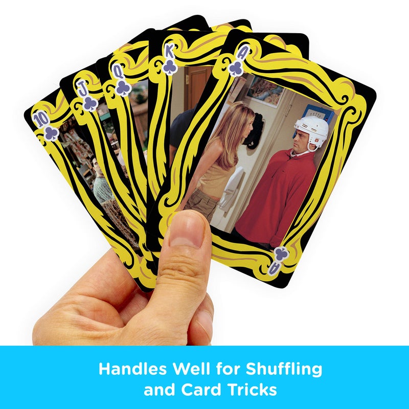 AQUARIUS Friends Cast Playing Cards - Friends Themed Deck of Cards for Your Favorite Card Games - Officially Licensed Friends TV Show Merchandise & Collectibles - Image 4
