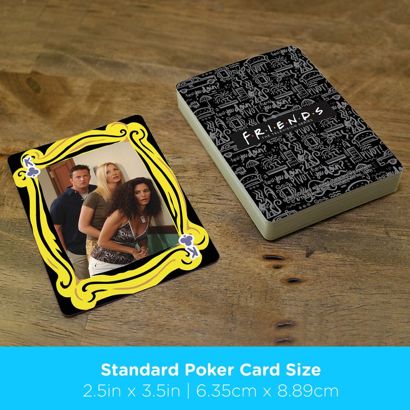 AQUARIUS Friends Cast Playing Cards - Friends Themed Deck of Cards for Your Favorite Card Games - Officially Licensed Friends TV Show Merchandise & Collectibles - Image 5