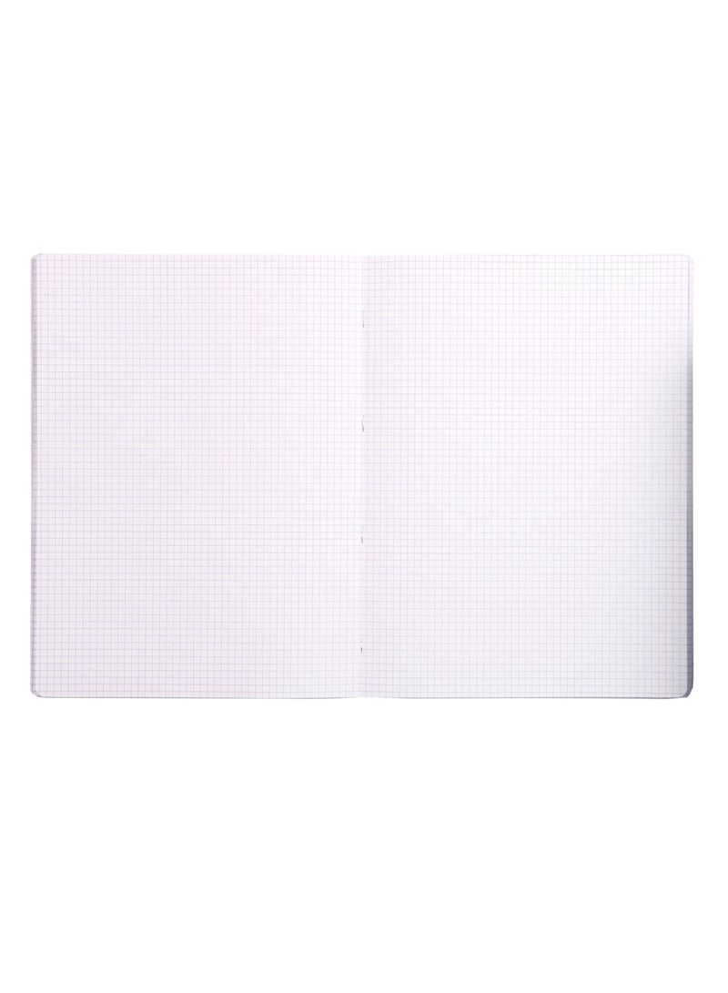 Clairefontaine 1-Piece 24x32cm Size Notebook With 5x5mm Square Grid Lined Ruling 96 Pages Assorted Card Cover - Image 2