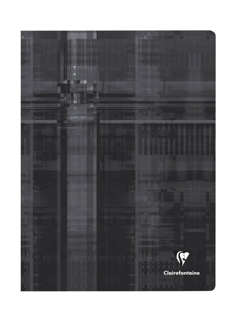 Clairefontaine 1-Piece 24x32cm Size Notebook With 5x5mm Square Grid Lined Ruling 96 Pages Assorted Card Cover - Image 4