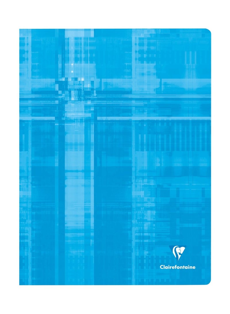 Clairefontaine 1-Piece 24x32cm Size Notebook With 5x5mm Square Grid Lined Ruling 96 Pages Assorted Card Cover - Image 3