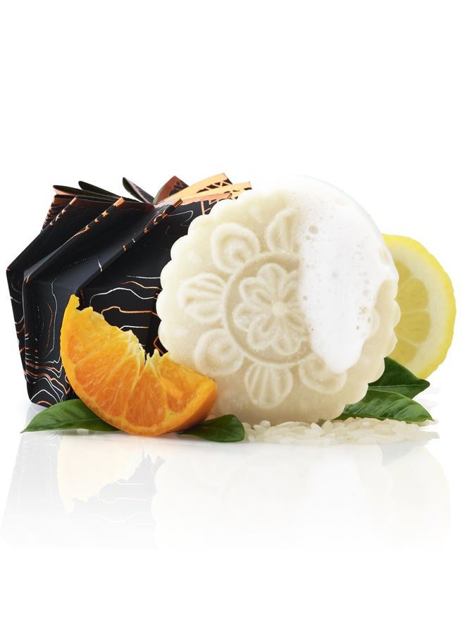 Viori Citrus Yao Shampoo Bar - Made with Rice Water for Hair Growth - Handcrafted Sulfate Free Shampoo - Image 1