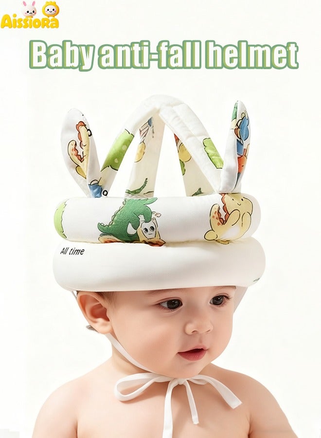 Aissiora Baby Helmet Baby toddler anti-fall cap Adjustable baby drop cap Children's head protection caps Used for babies learning to walk - Image 1