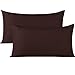 BEDSUM Microfiber Standard Pillowcases Set of 2, Soft Wrinkle Resistant and Easy Care Pillow Cases with Envelope - Image 2
