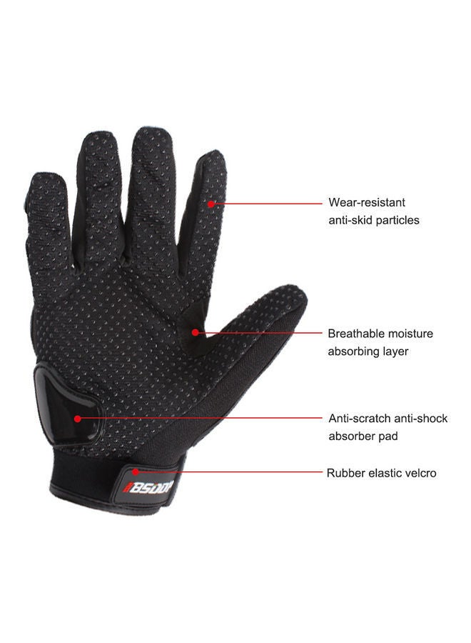 NIBEMINENT Motorcycle Full Finger Gloves M - Image 3
