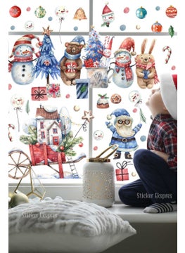 Sticker Express Merry Friends Christmas New Year Glass Door Wall Sticker Set - pzsku/ZAB3018702EB92B2D7A78Z/45/_/1725724282/a7cbb8cf-05f3-416f-8043-171f172c5f7a