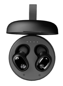 Zeb-Sound 1 TWS Earbuds with BT5.0, Up to 12H Playback, Touch Controls, Voice Assistant, Splash Proof Type C Portable Charging Case, Wireless