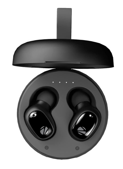 Zeb-Sound 1 TWS Earbuds with BT5.0, Up to 12H Playback, Touch Controls, Voice Assistant, Splash Proof Type C Portable Charging Case, Wireless