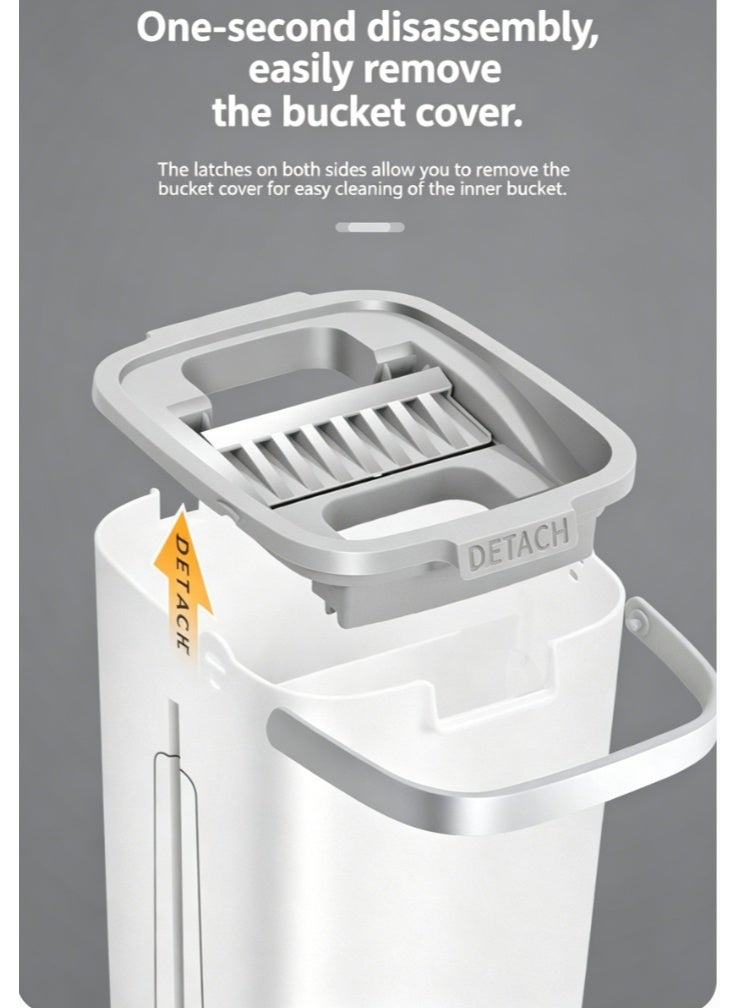 dreamons link Premium Flat Mop & Bucket System - All-in-One Cleaning Solution - Image 4
