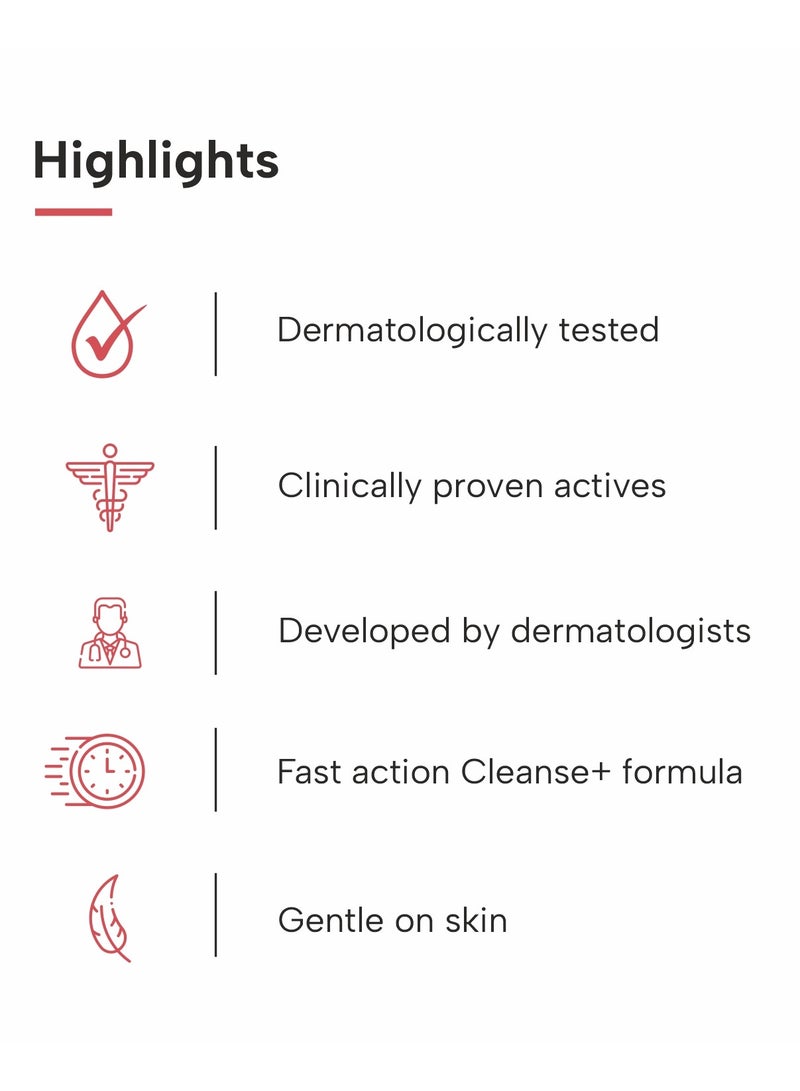 DERMATOUCH Bright & Even Tone Face Wash with Niacinamide, Vitamin E and Kojic Acid | Daily Gentle Face Cleanser For Tan, Pigmentation, Uneven Tone - 150G - Image 3