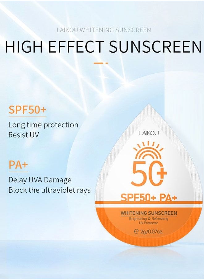Laikou - 3- Piece Moisturizing and Sunscreen Lotion Whitening Sunscreen Brightening Refreshing UV Protector  SPF 50+ - Image 1