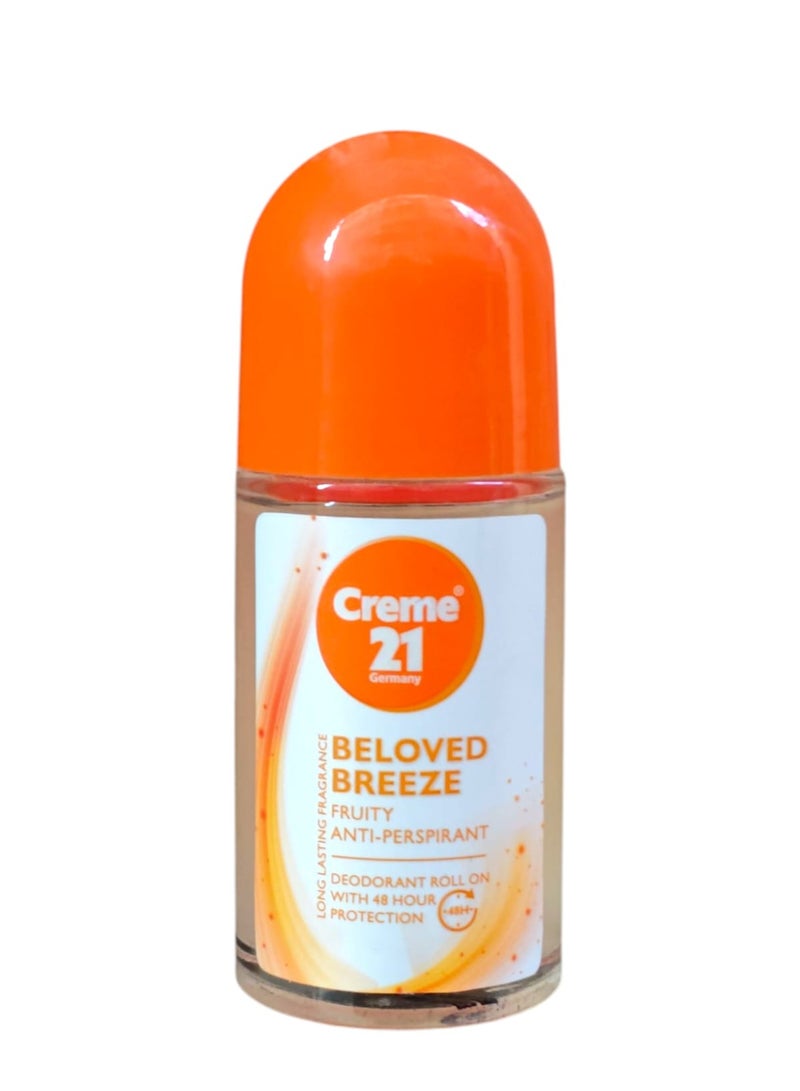 مزيل العرق رول أون المضاد للتعرق برائحة الفواكه من بليف بريز، 50 مل