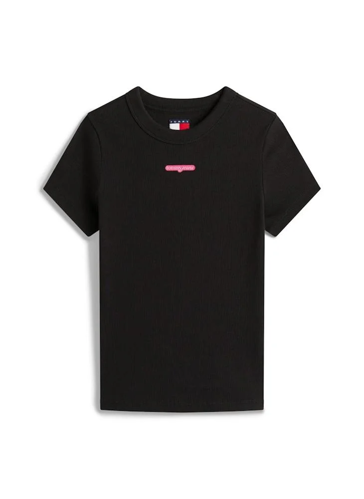 TOMMY JEANS Logo Crew Neck T-Shirt