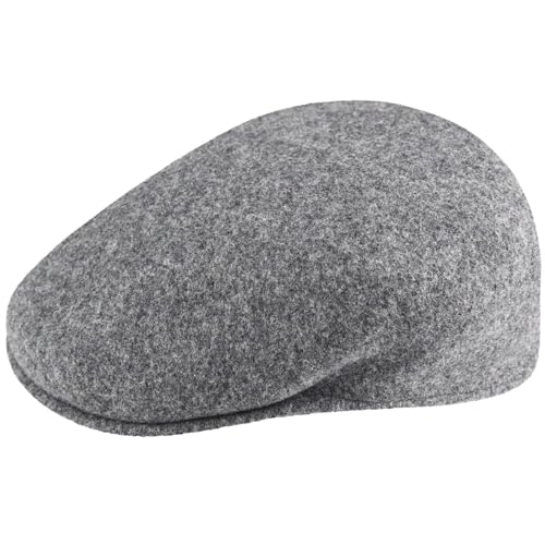 KANGOL قبعة كانغول وول 504 المسطحة للرجال والنساء، كبيرة، فلانيل - Image 3