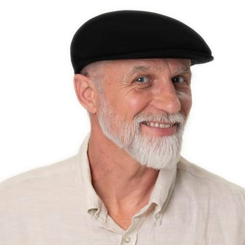 KANGOL قبعة كانغول وول 504 المسطحة للرجال والنساء، كبيرة، فلانيل - Image 2