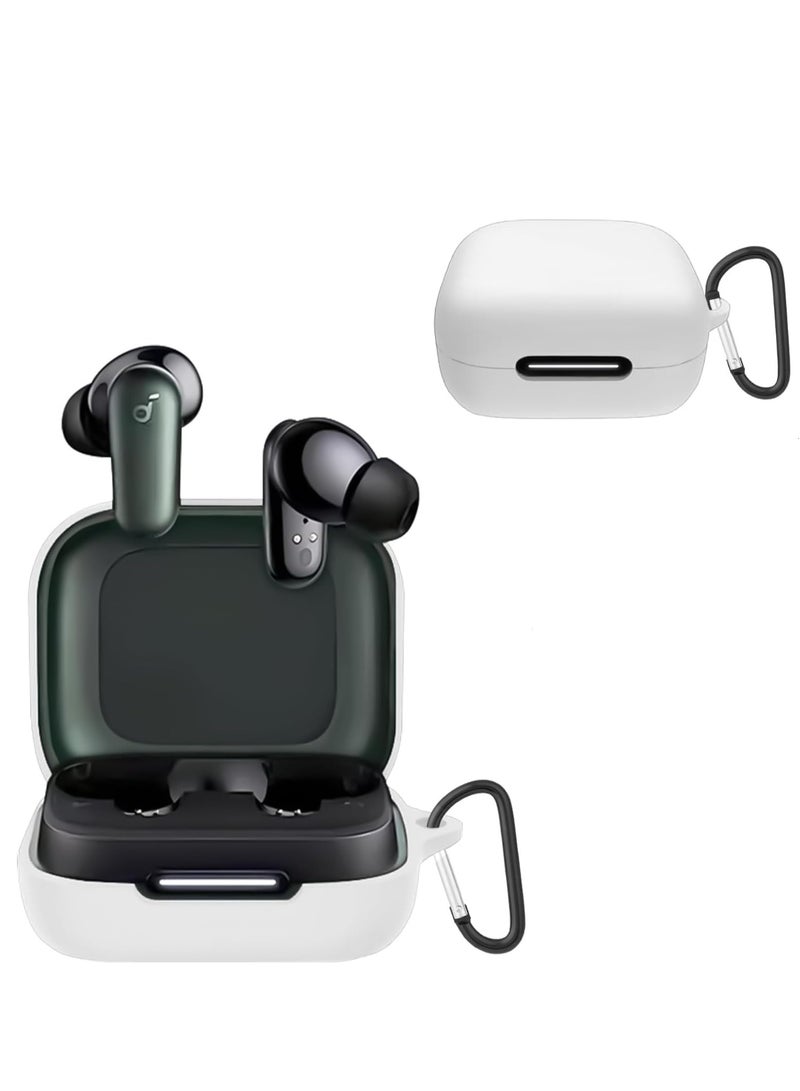 حافظة حماية من السيليكون الناعم المقاوم للصدمات مع حلقة تثبيت المعز بخاصية إضاءة ليد أمامية مرئية بتصميم متوافق سماعات R50i NC - Image 1