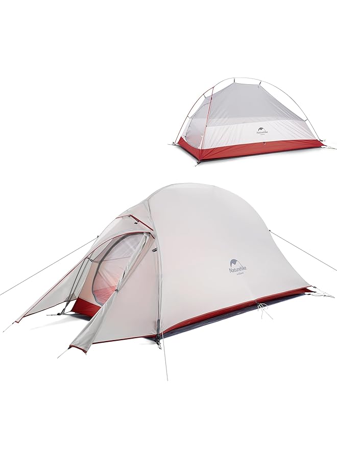 Naturehike Cloud Up 2 Upgrade Camping Tent 2 Person 3 4 Season Lightweight Backpacking Tent - Image 1